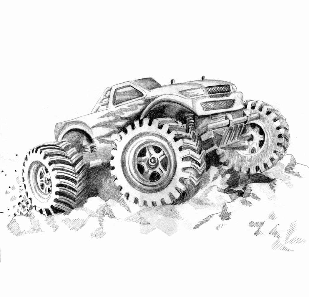 Printable Monster Trucks