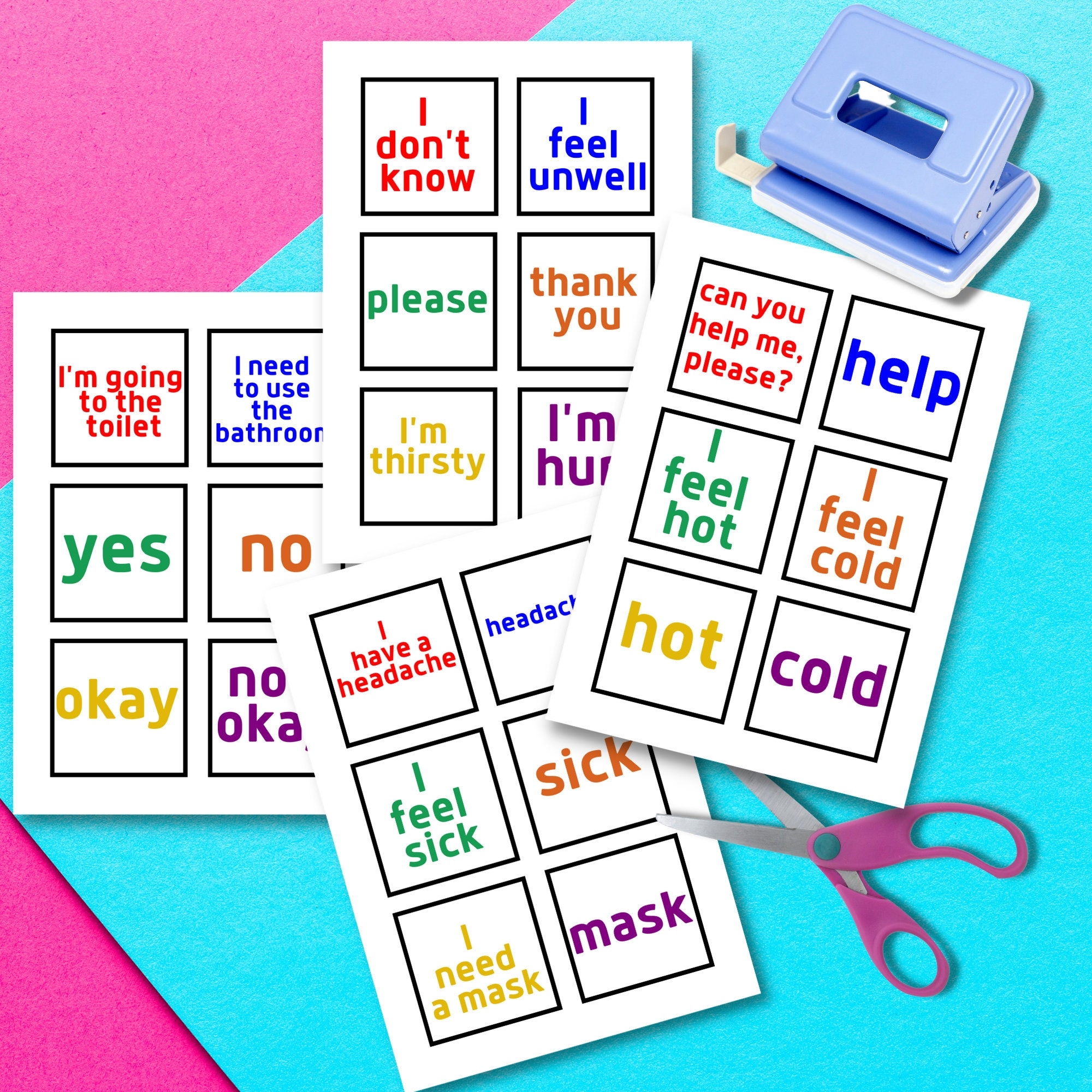 Printable Nonverbal Communication Cards