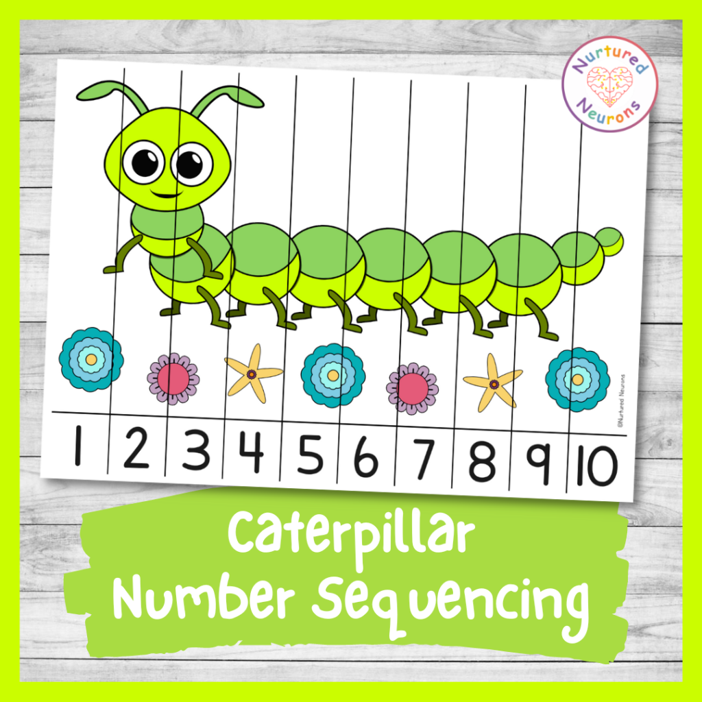Printable Number Sequence Puzzle
