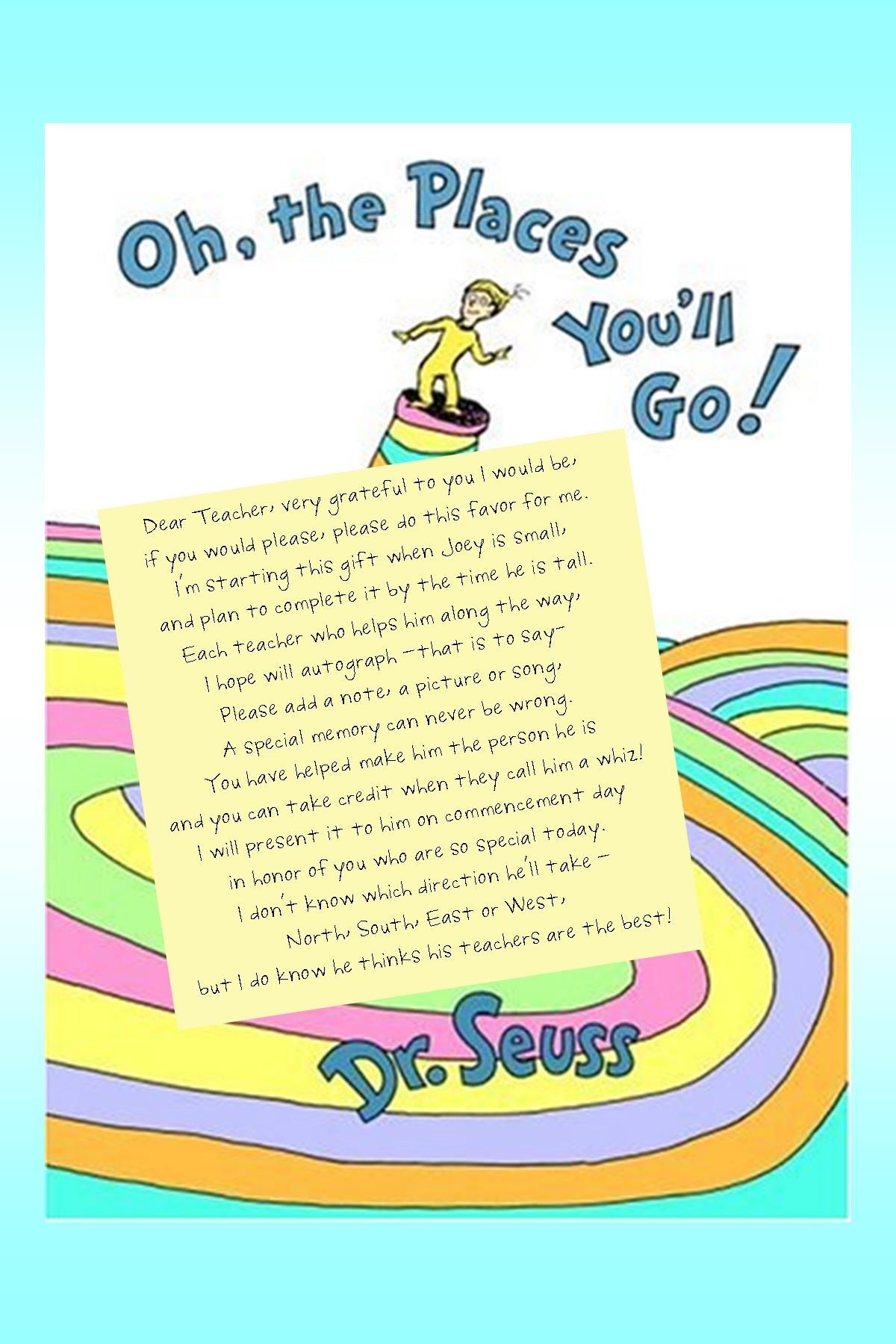 oh the places you ll go printable activities