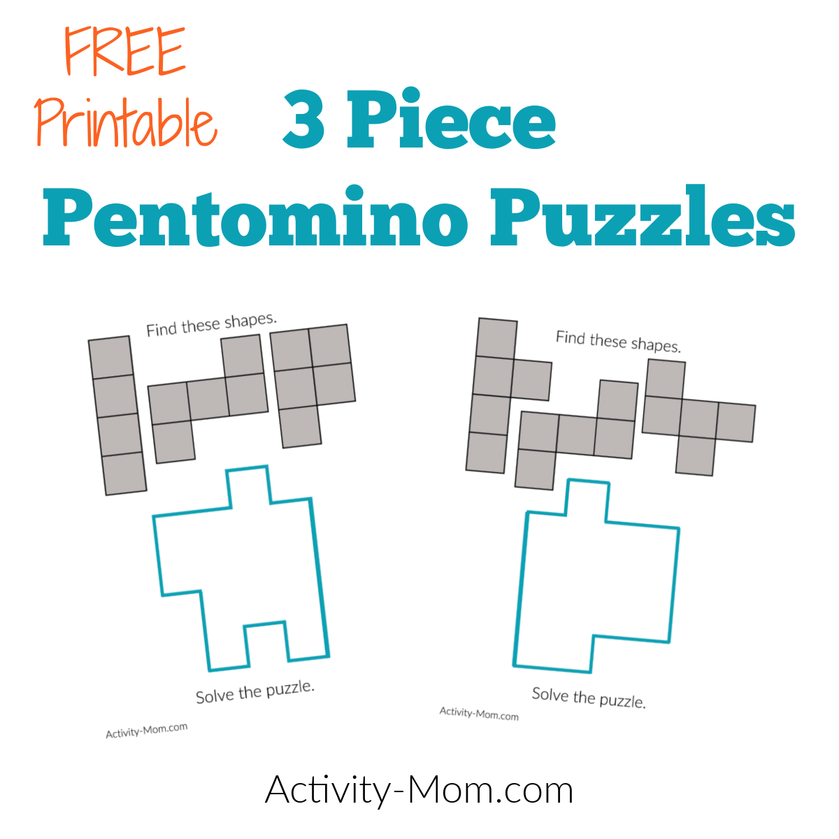 pentominoes printable activities