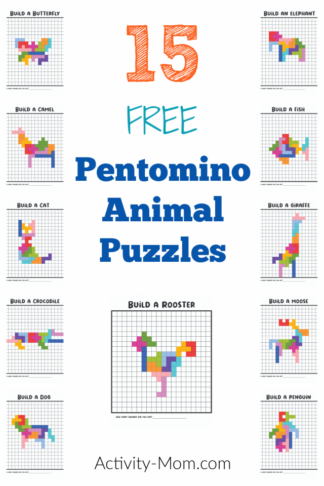 pentomino activities printable