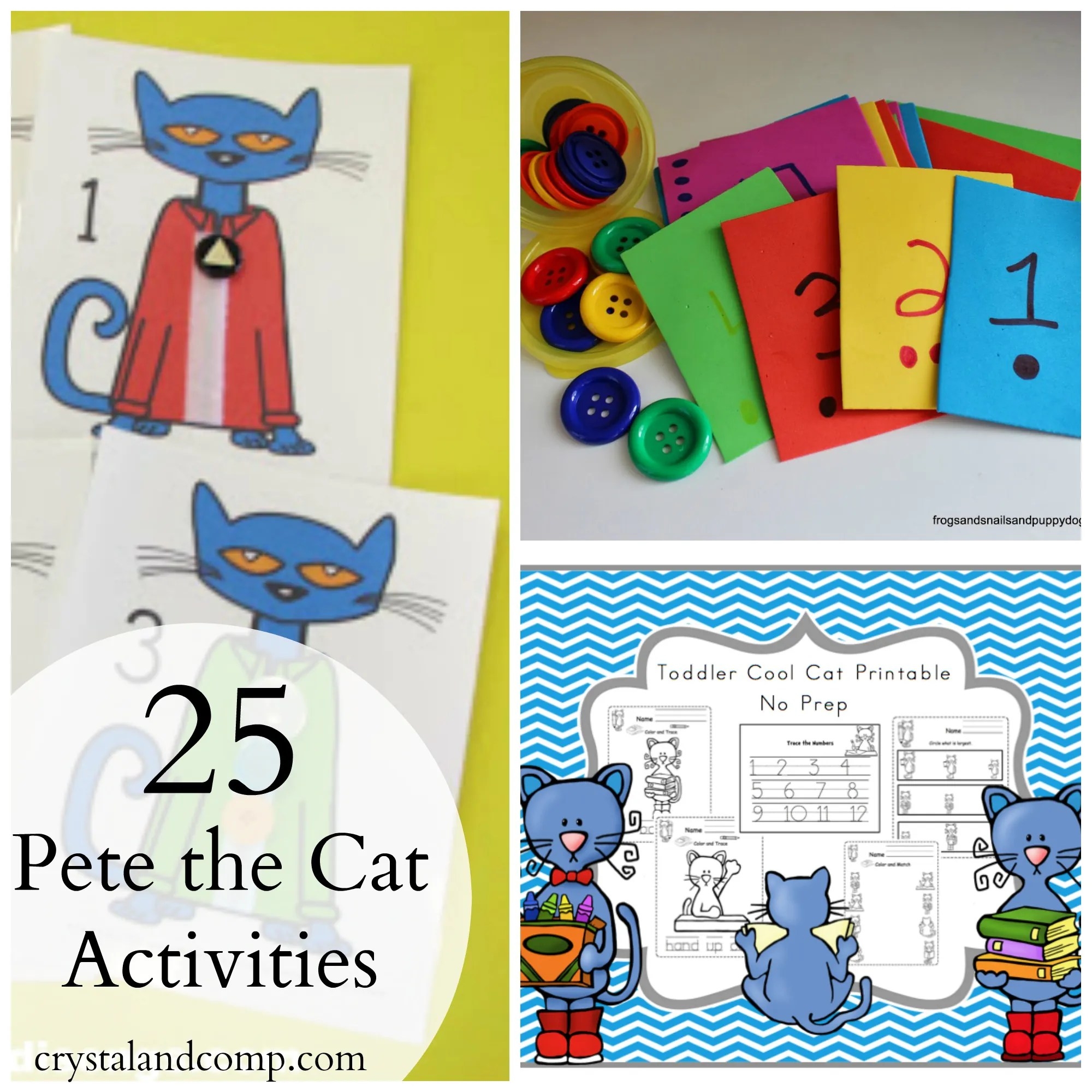 Printable Pete The Cat Activities