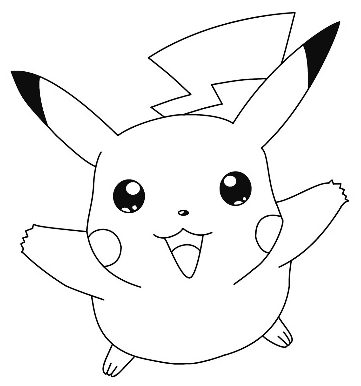 pikachu printable pictures