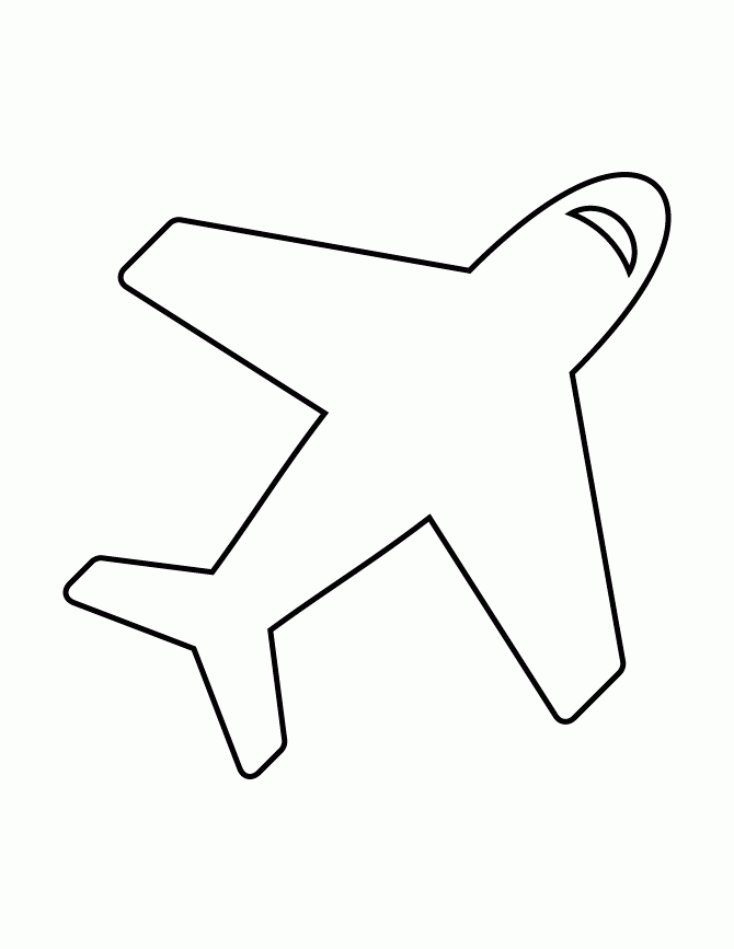 Printable Plane Template Printable New Year Banners