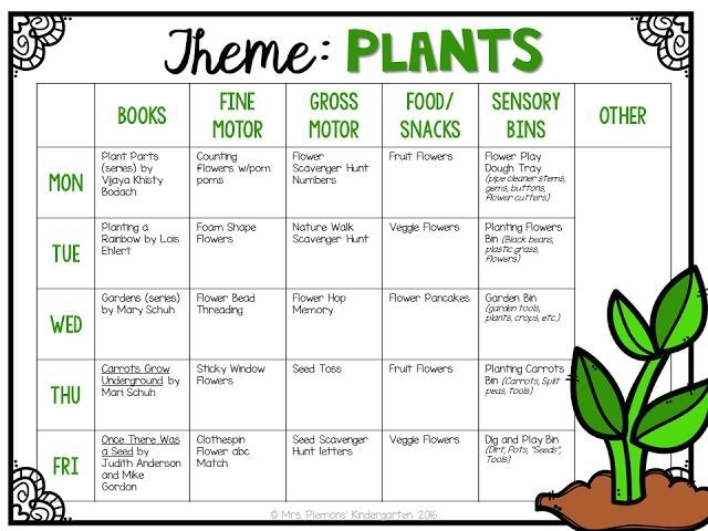 Printable Plant Activities For Preschool Get Your Hands On Amazing