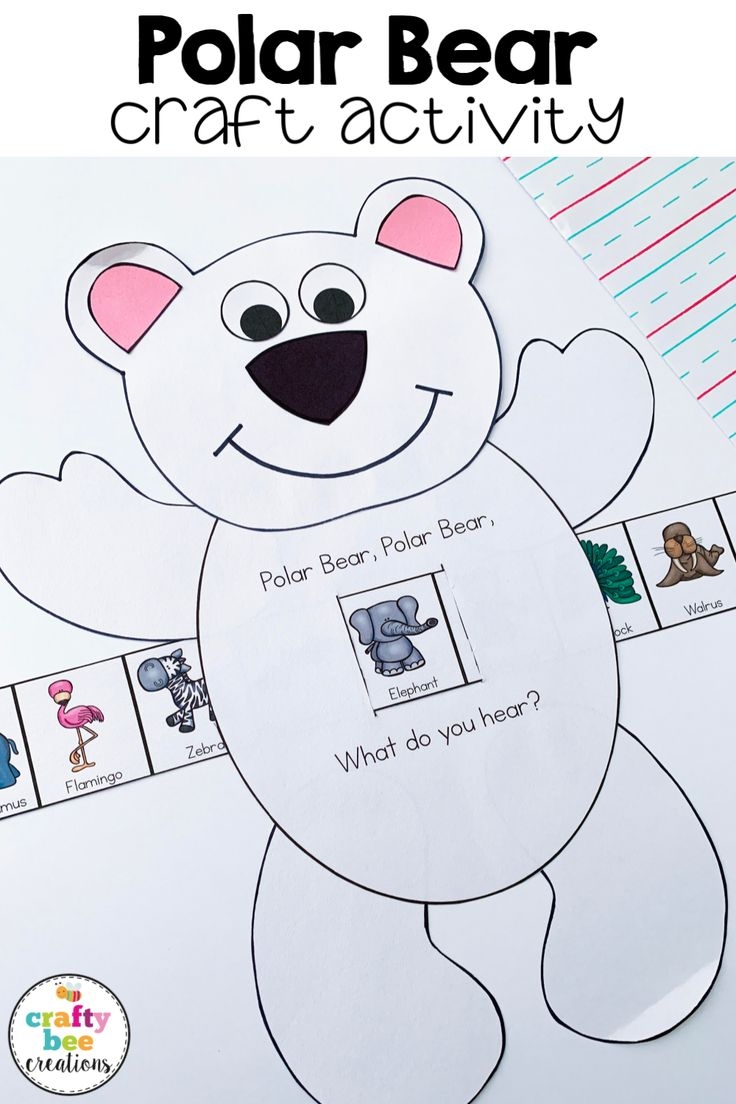 polar bear polar bear what do you hear printable activities