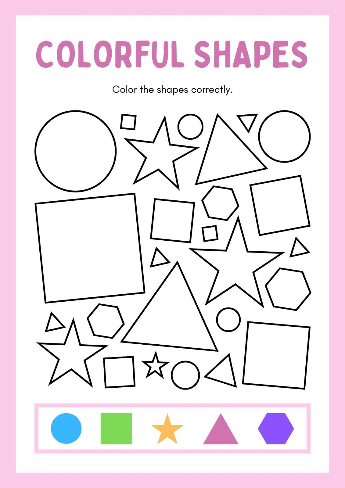 Printable Pre K Activity Sheets FREE Printables