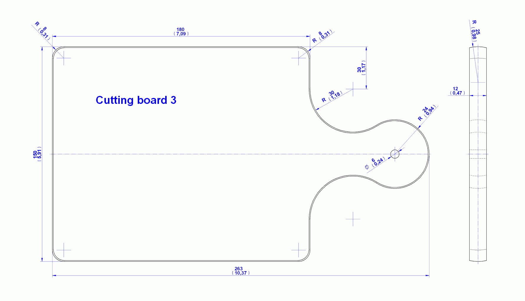 Printable Printable Patterns Cutting Board Template Printable Templates