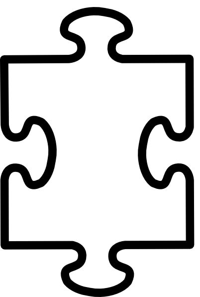 Printable Puzzle Piece Template ClipArt Best