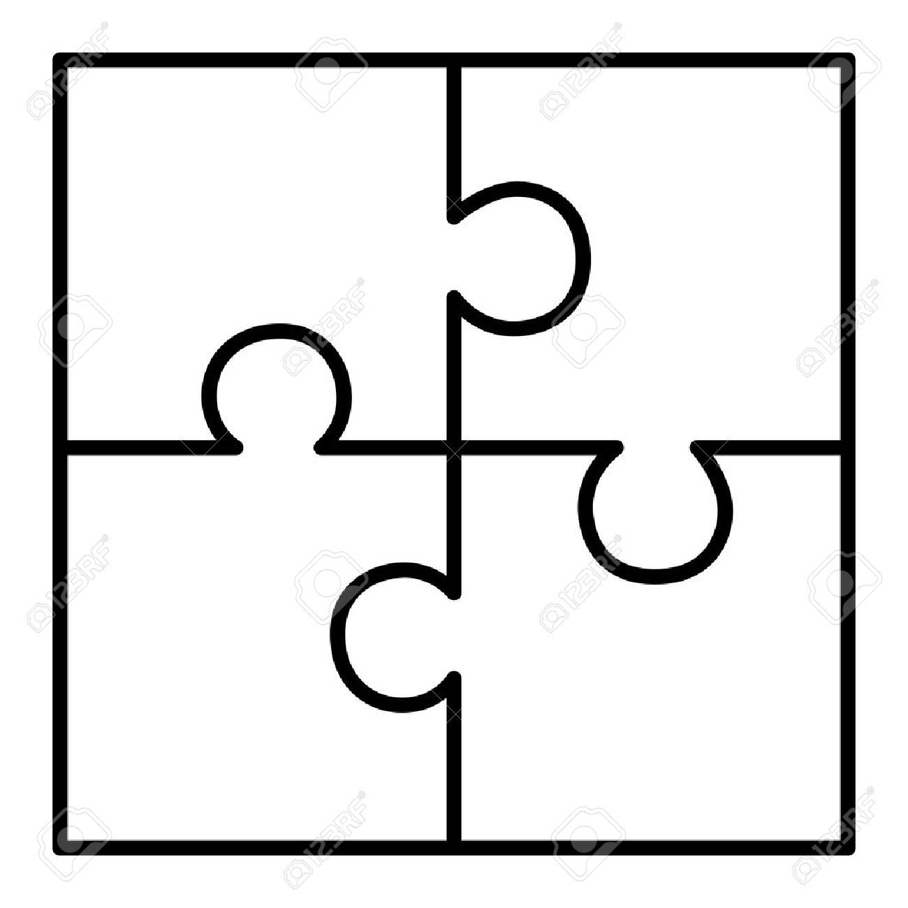 Printable Puzzle Pieces