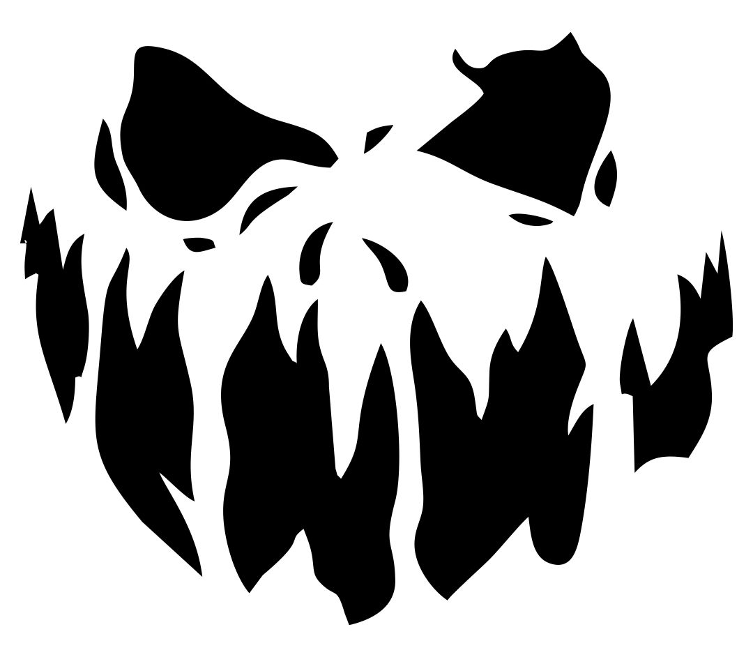 Printable Scary Pumpkin Carving Template Free Templates Printable