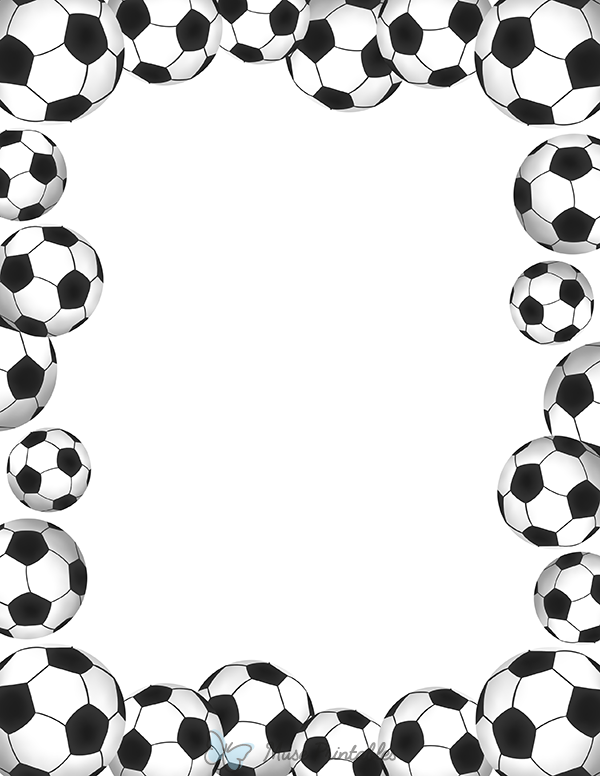 printable picture of a soccer ball