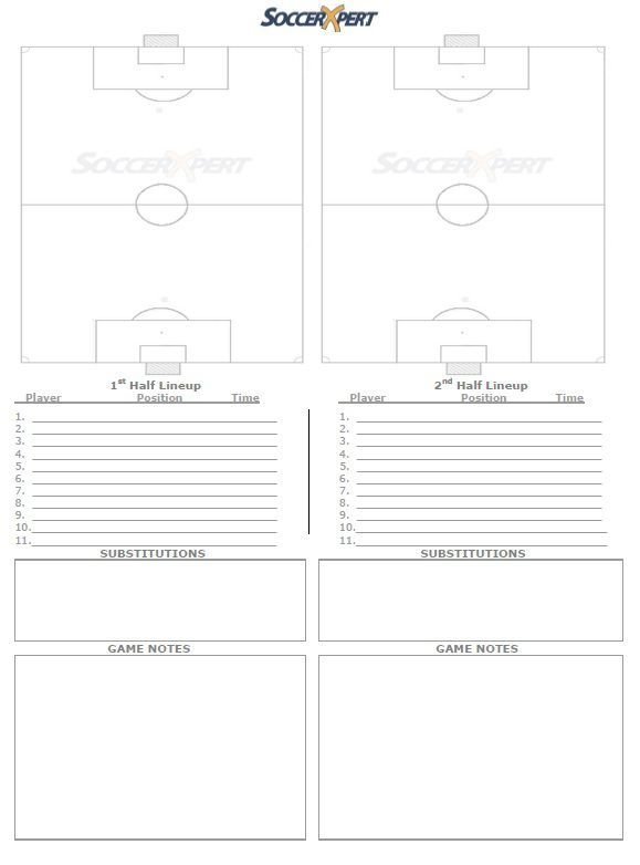 Printable Soccer Practice Plan Template Content Calendar Template