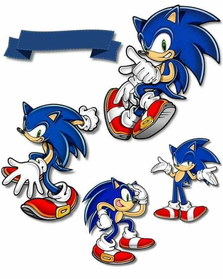 printable sonic pictures