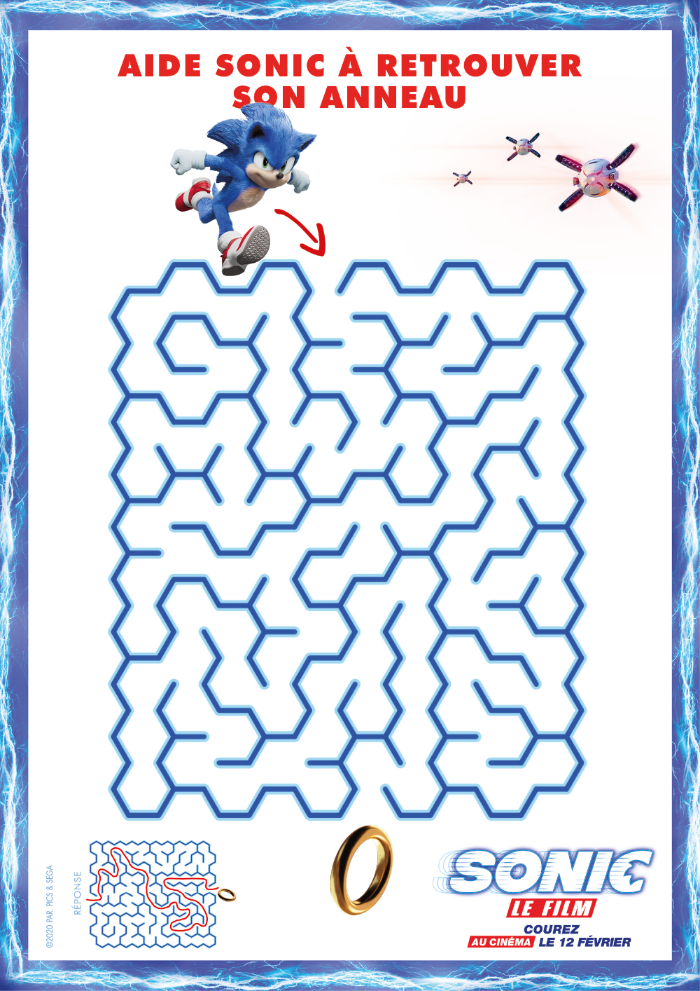 sonic the hedgehog printable pictures
