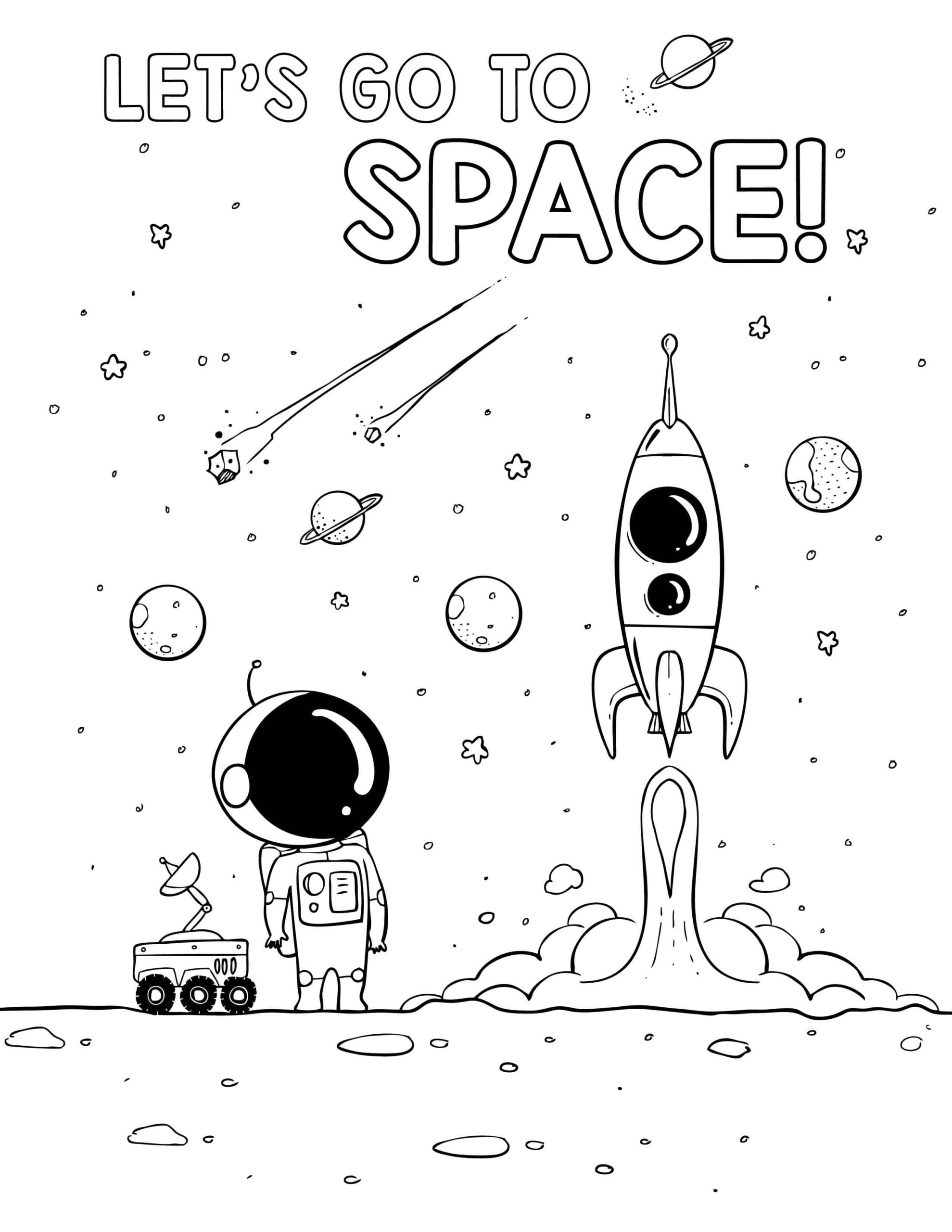 Printable Space Activities