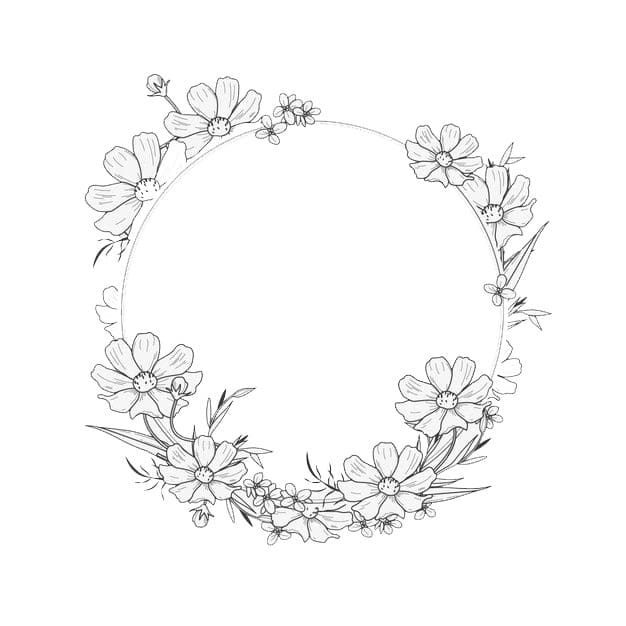 Printable Spring Flower Border Design Free Download And Print For You 