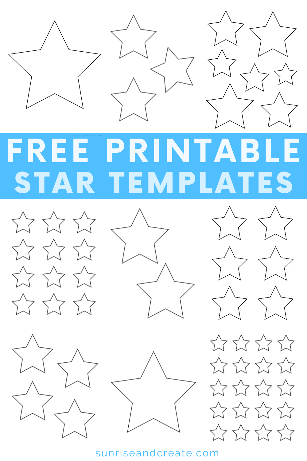 Printable Star Templates Templates Printable Free Star Template 