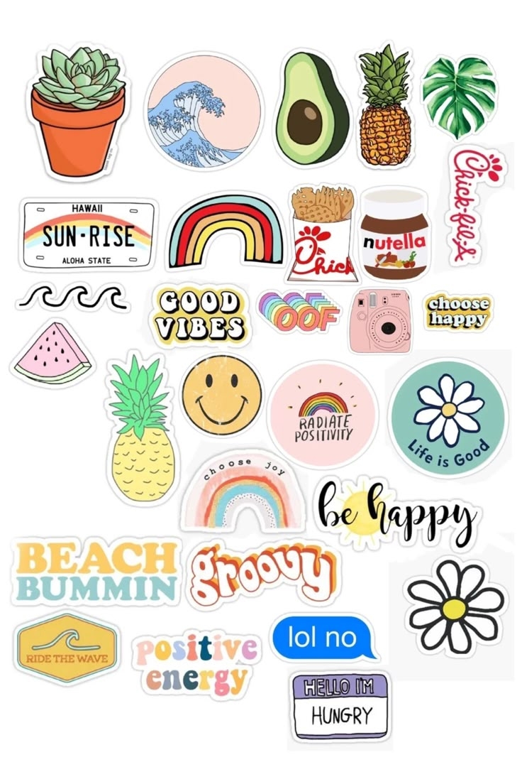 Printable Sticker Designs
