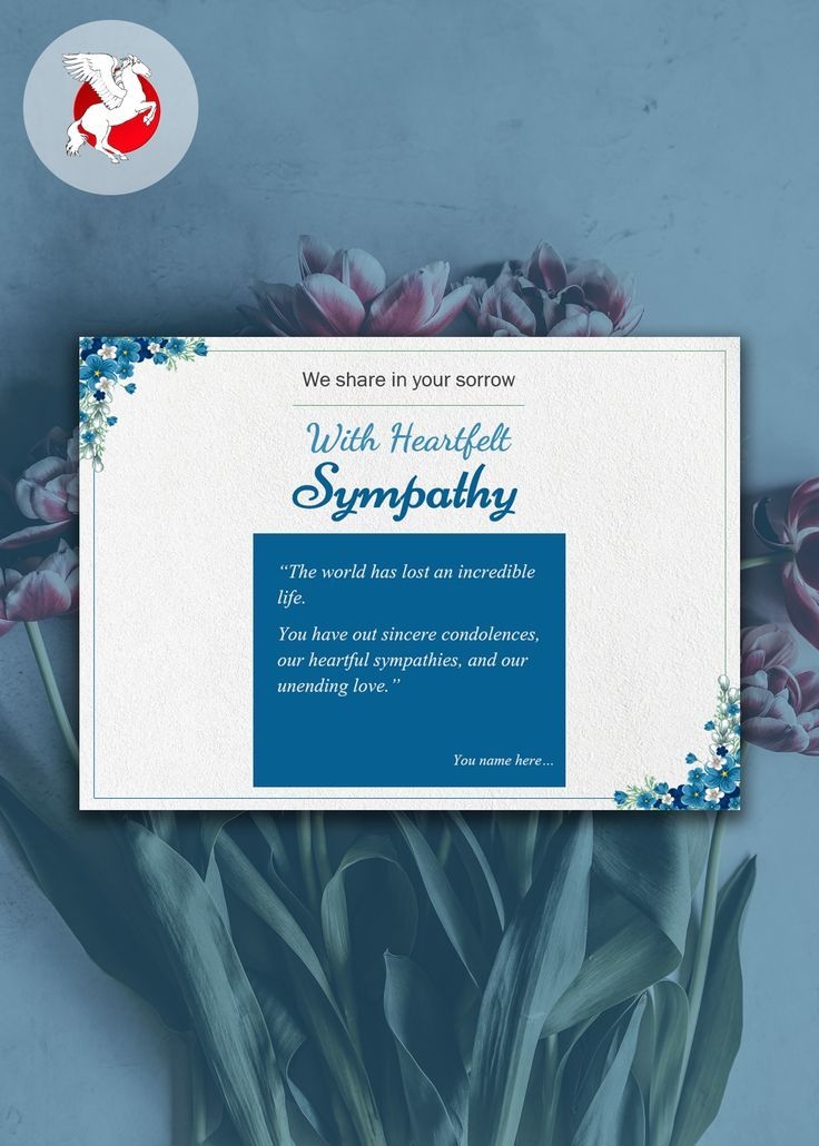 Printable Sympathy Card Template Weekly Budget Template Business