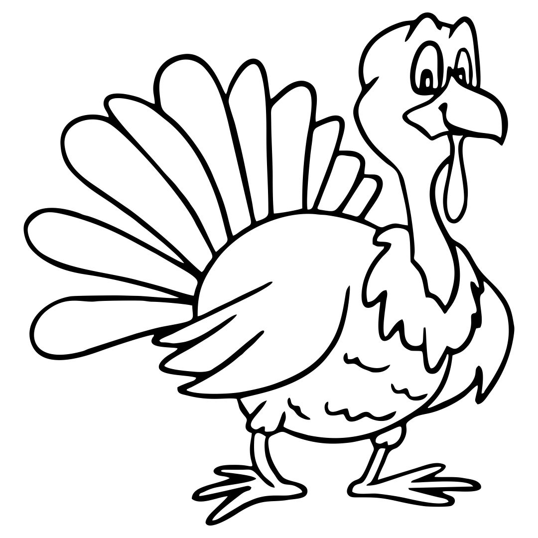 turkey coloring pictures printable