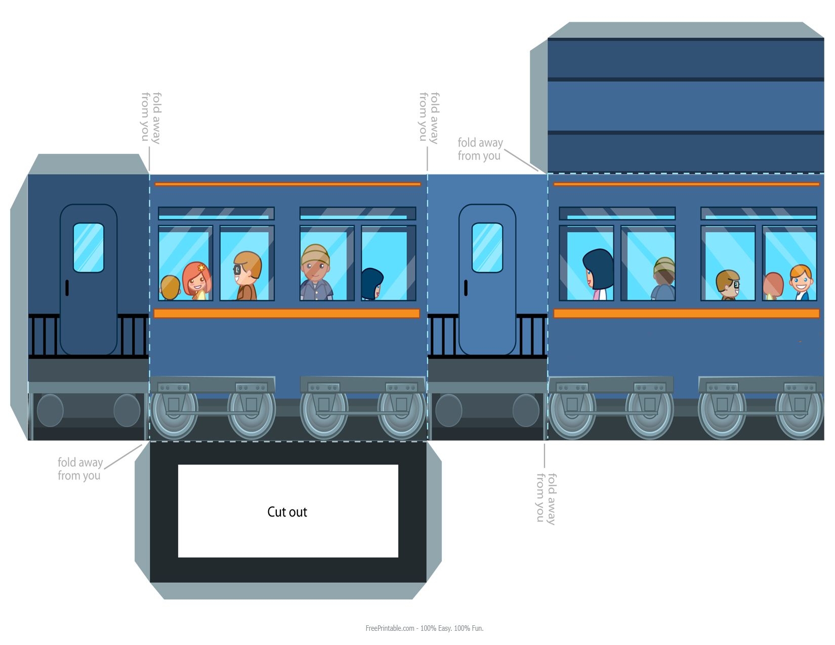 train pictures printable