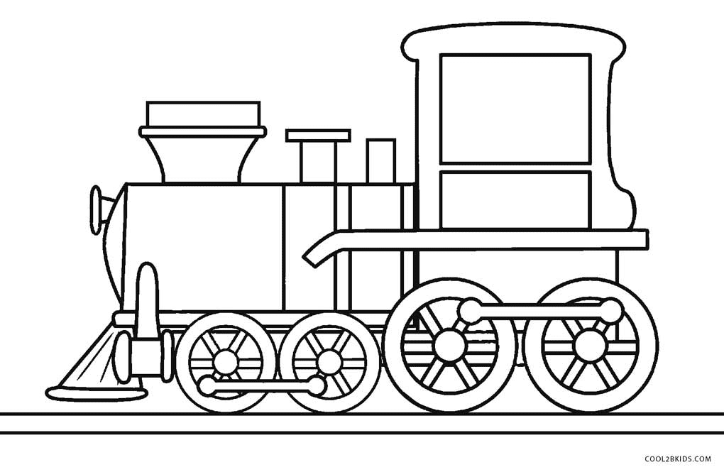 Printable Train Free Coloring Page Free Printable Coloring Pages