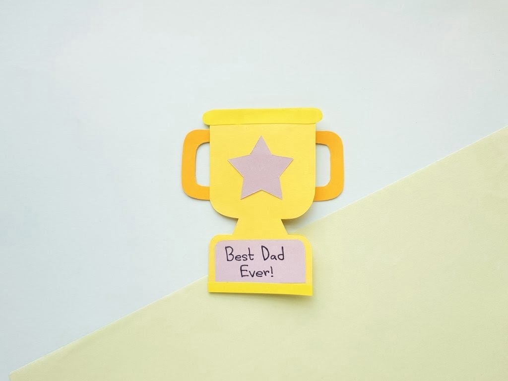 Printable Trophy Card Template Free Printable