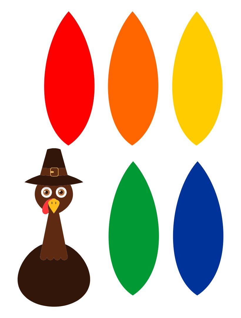 Printable Turkey Craft Template Printable Free Templates