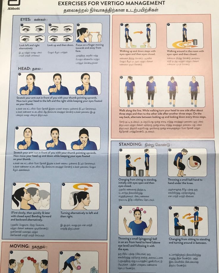 Printable Vertigo Exercises Pictures Ataglance Printable Calendar