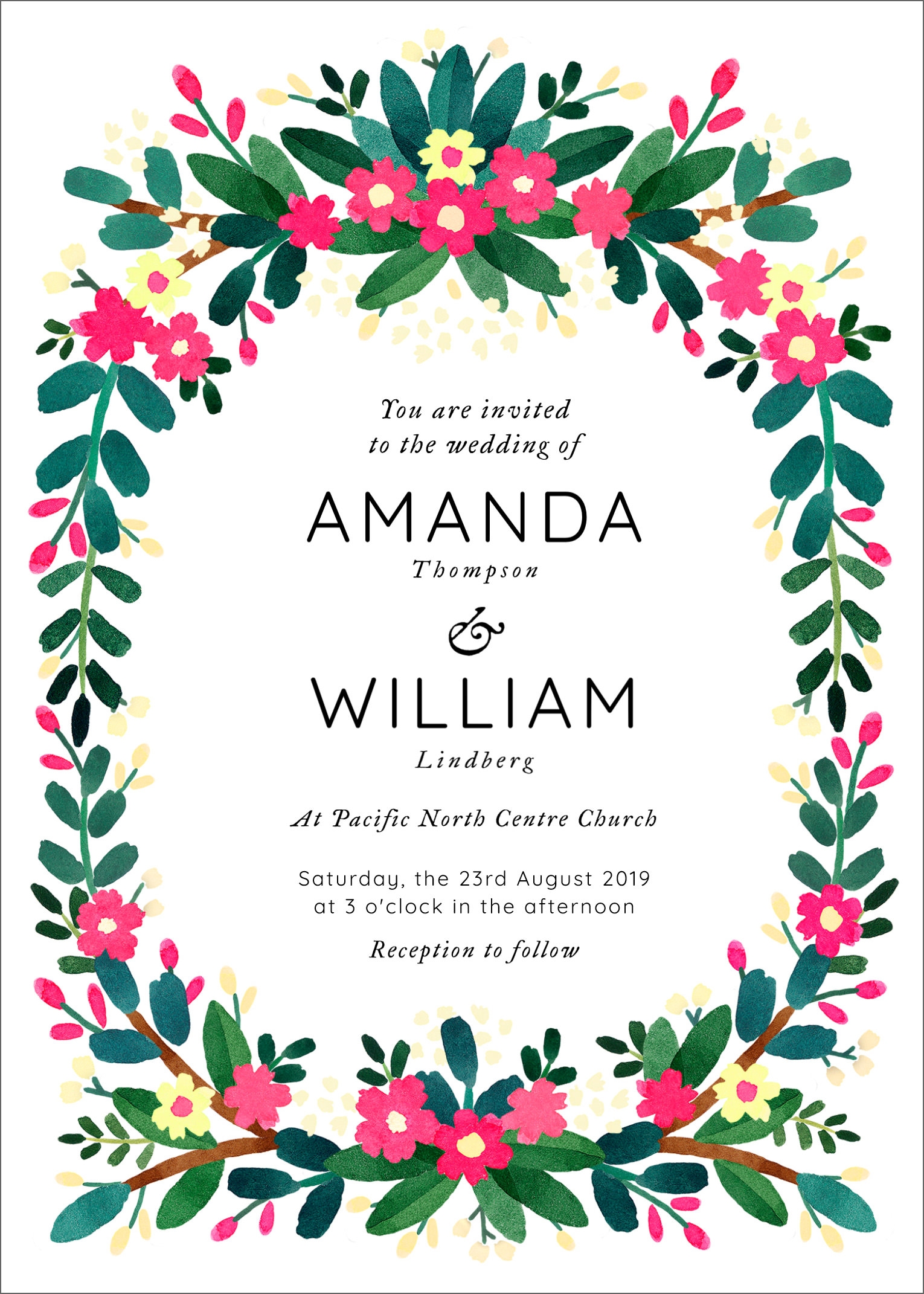 Printable Wedding Invitations