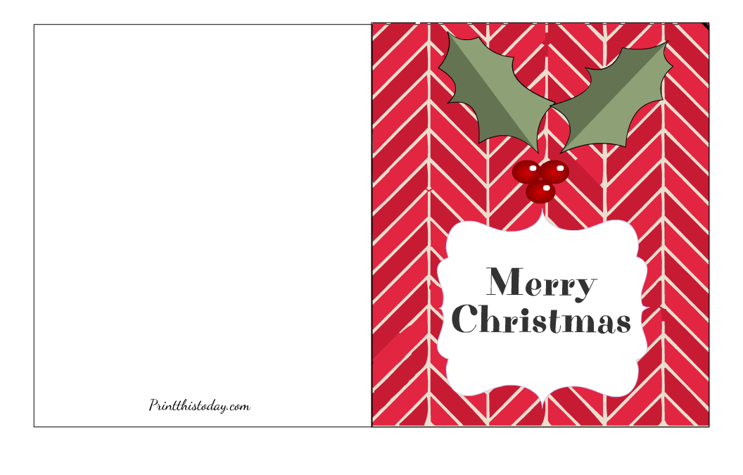 free printable xmas card templates