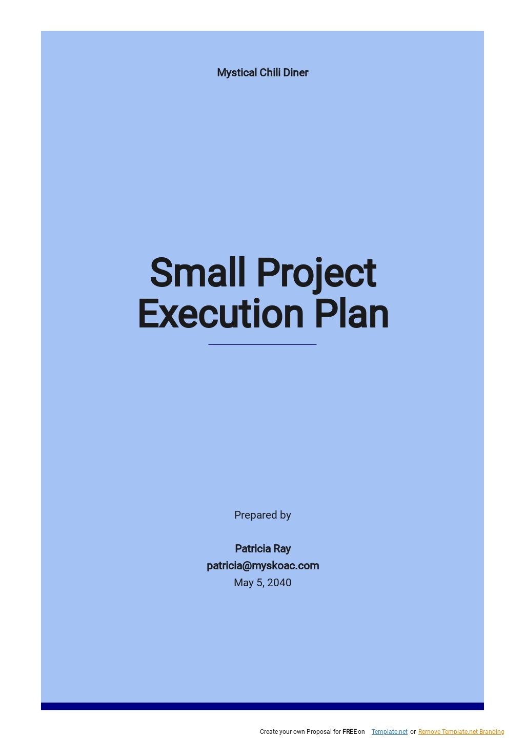 Project Execution Plan Templates 14 Docs Free Downloads Template