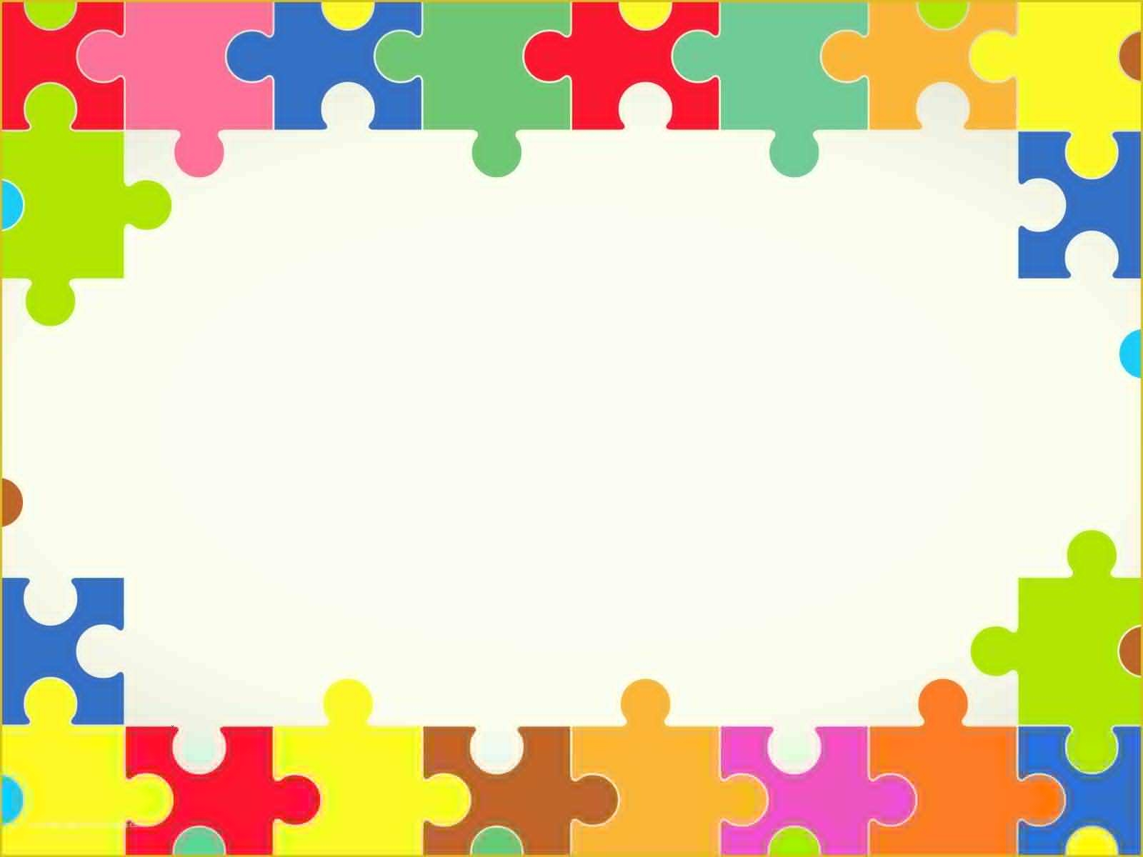 puzzle powerpoint template
