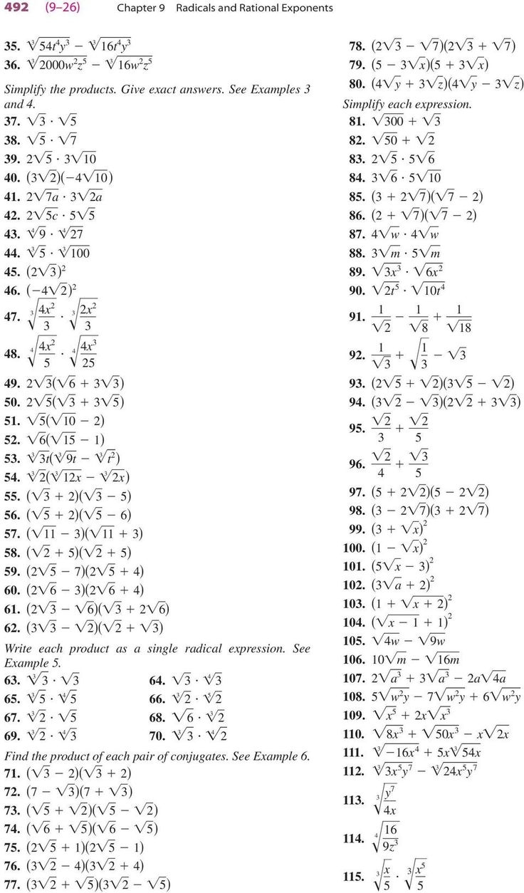Radicals And Rational Exponents Worksheet Equations With Rational