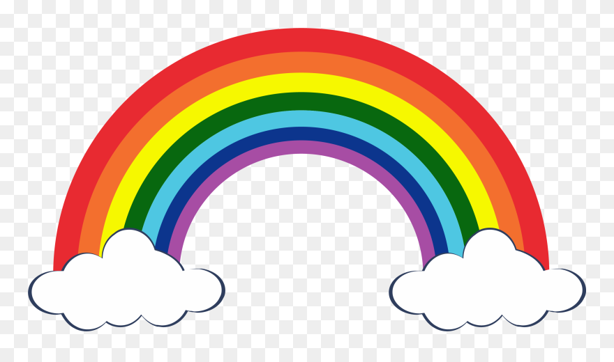 Rainbows Clipart Printable Rainbow Pictures Free Png Download 