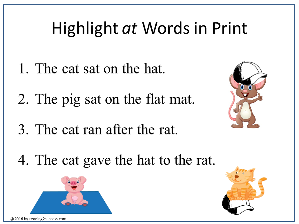 Reading2success Onset And Rime Activities