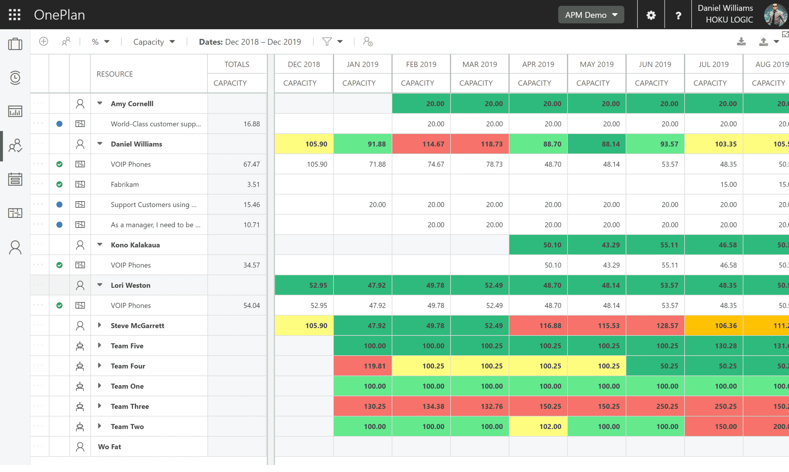 Resource Plan Template