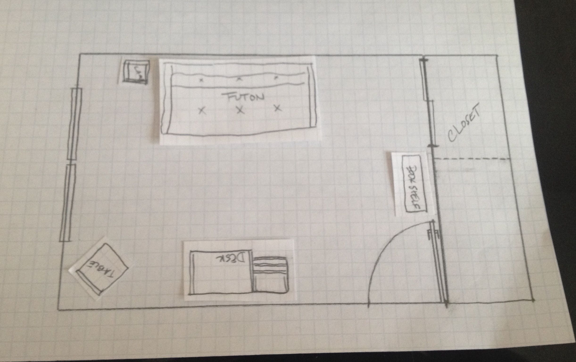 Room Design On Graph Paper