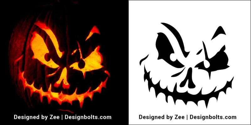 jack o lantern printable designs