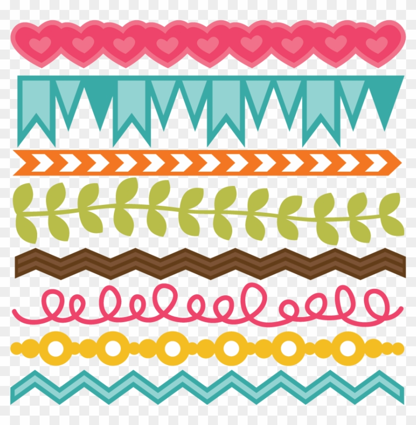 Scrapbook Border Png Cute Border Designs For Scrapbook Transparent 
