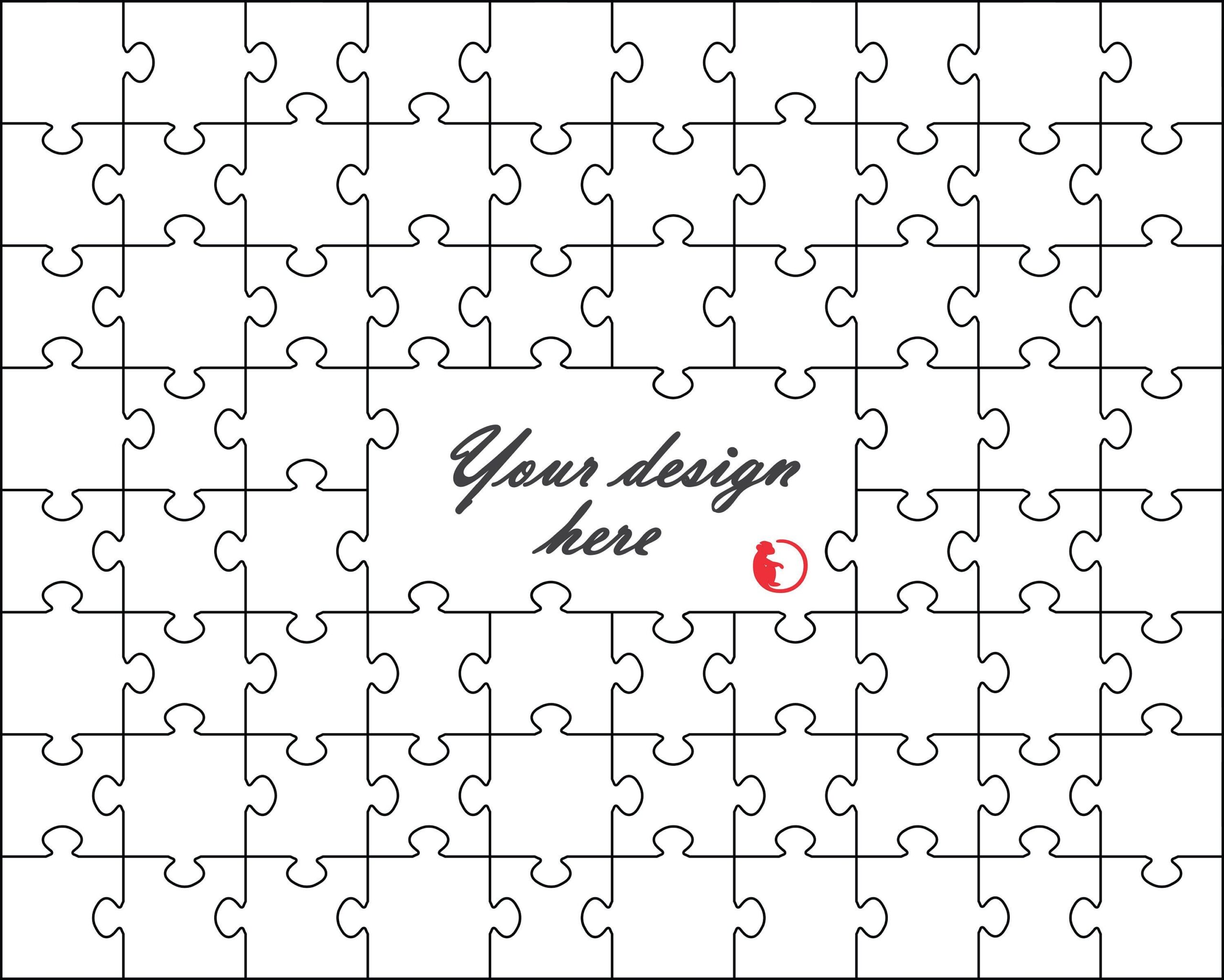 puzzle template for cricut