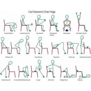 printable seated leg exercises for seniors with pictures