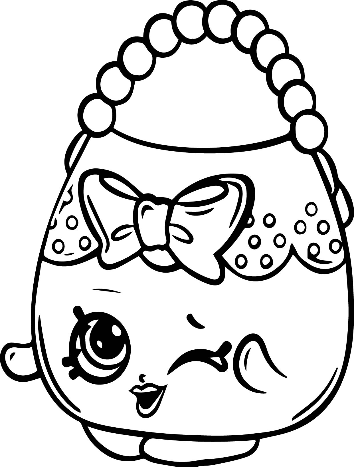 Shopkins Printable Color Pages