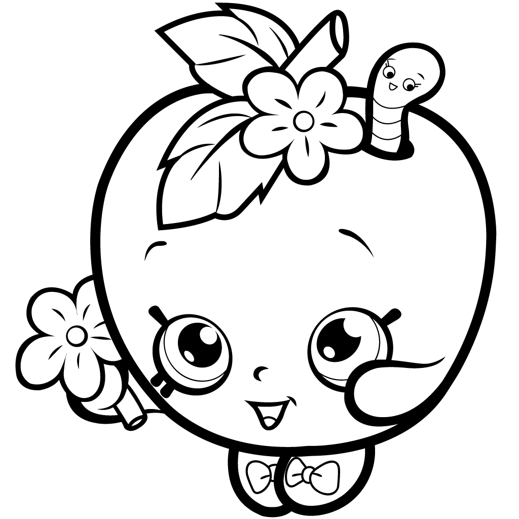 Shopkins Printable Color Pages