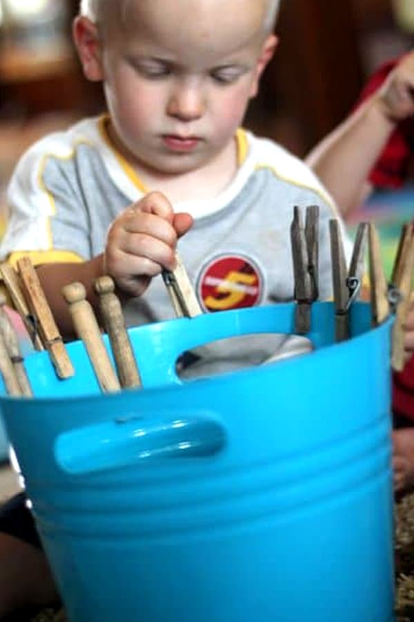 Simple Clothespin Activity For Toddlers Hands On As We Grow