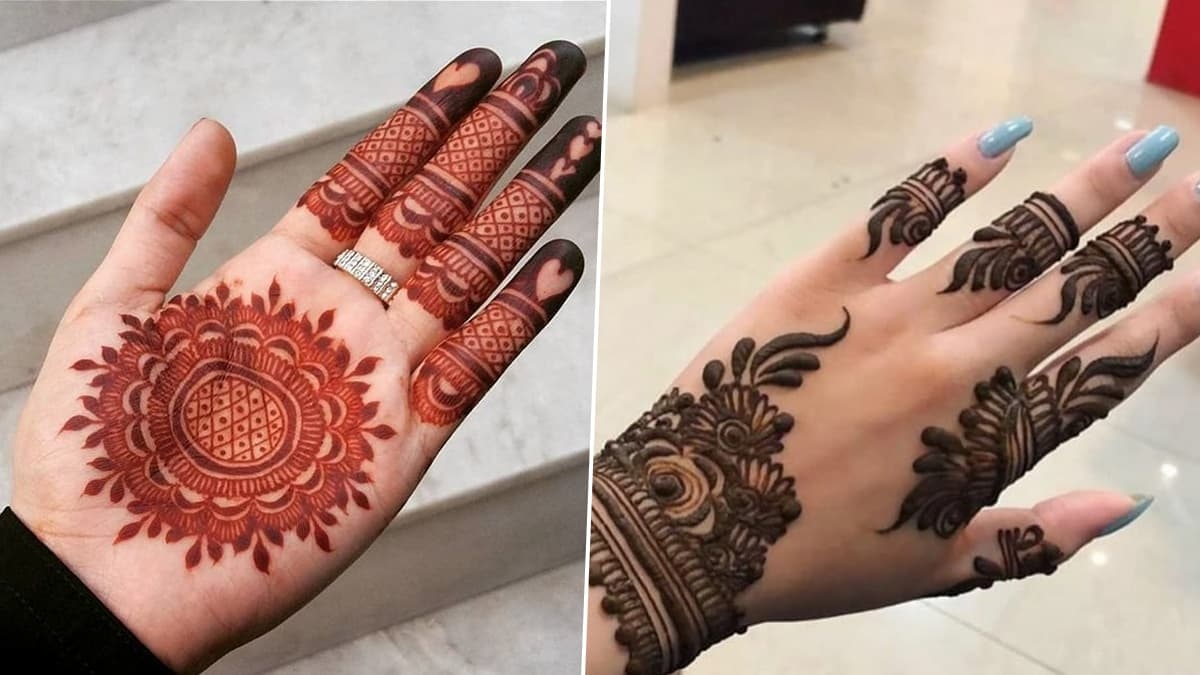 Simple Eid Mehndi Designs Printable Form Templates And Letter