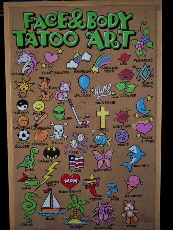 face painting designs printable