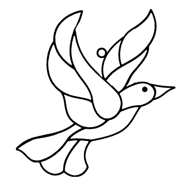 Simple Glass Painting Designs Outline